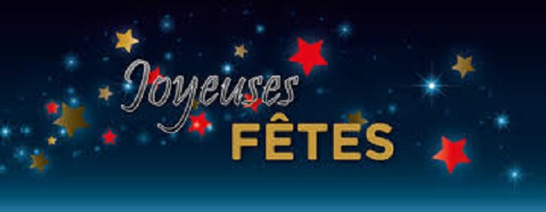 joyeuses fêtes