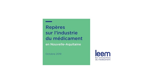 Repères sur l'industrie du médicament en Nouvelle-Aquitaine