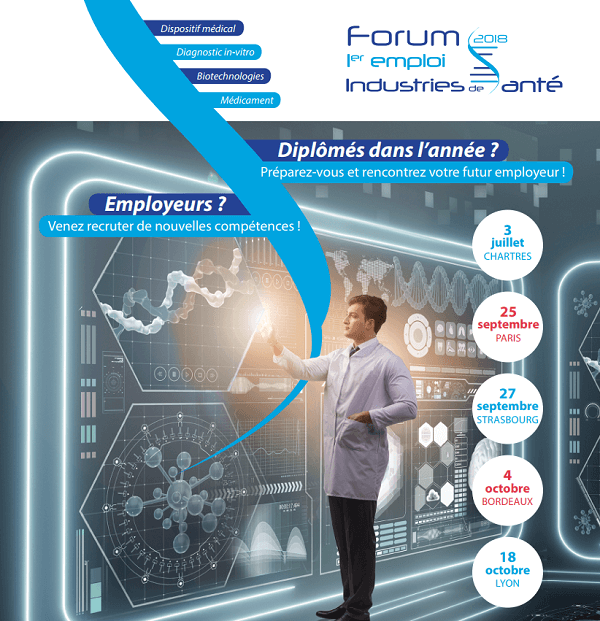 6ème édition du Forum 1er emploi Industries de Santé