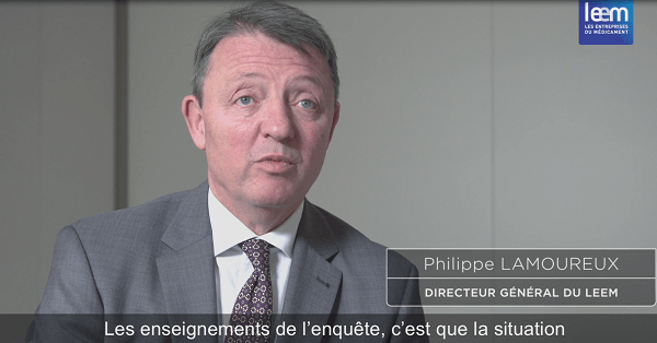 Interview de Philippe Lamoureux, directeur général du Leem