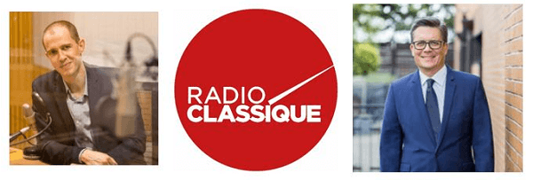 Philippe Tcheng sur la matinale de Radio Classique