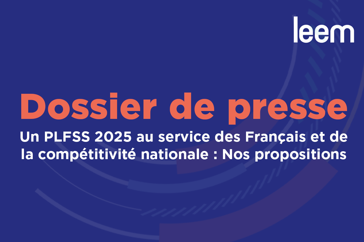 PLFSS 2025 Les propositions des entreprises du médicament pour garantir l’accès des Français à