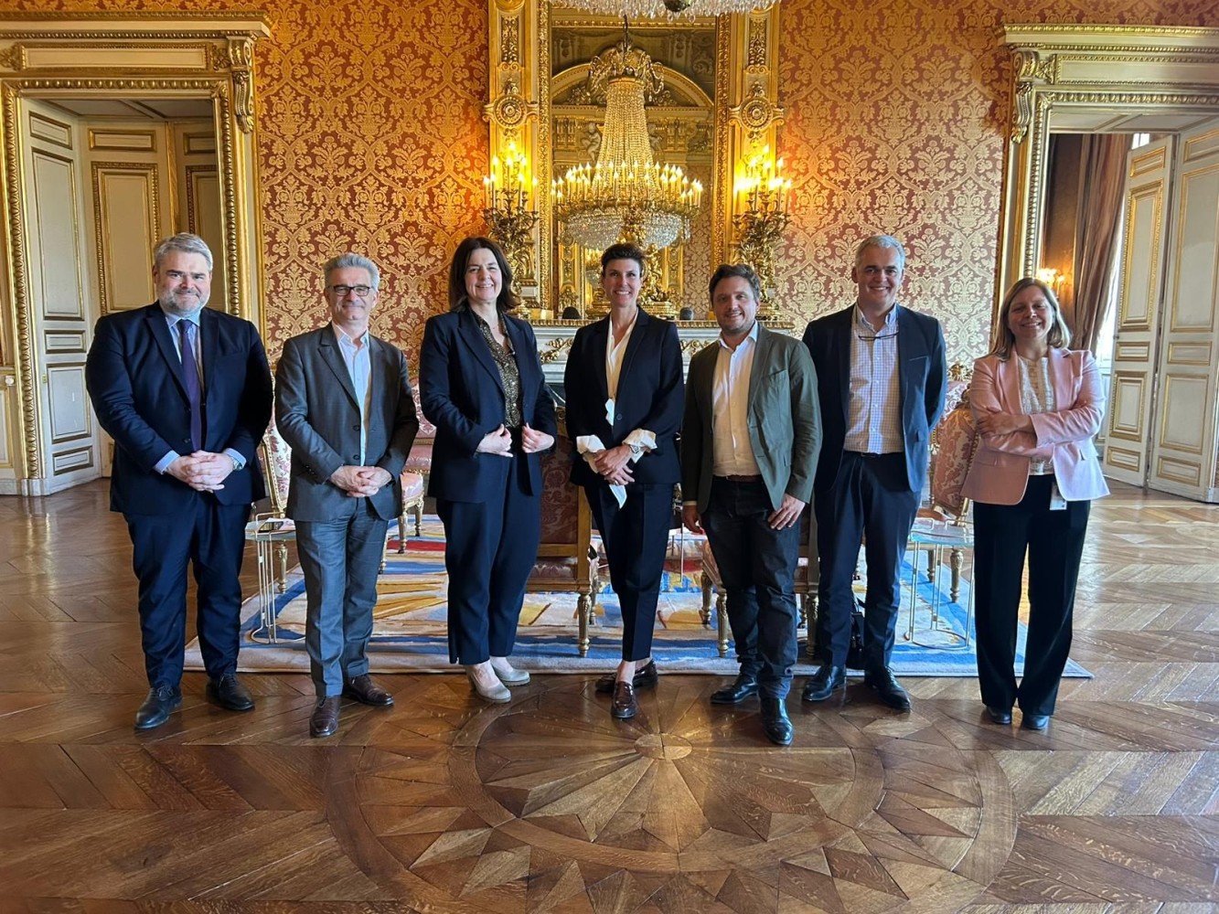 Rencontre entre l'association Tulipe et le Centre de Crise et de Soutien au Quai d'Orsay en mai 2026.