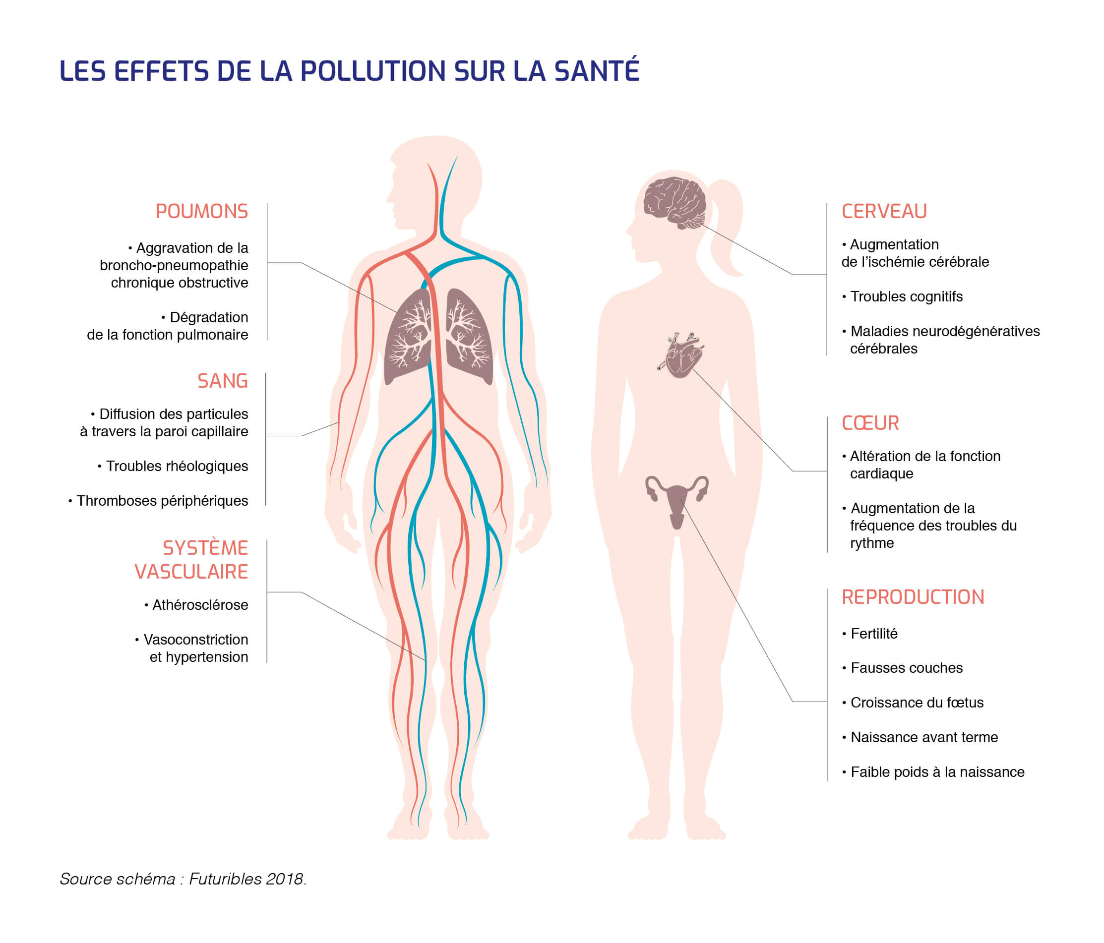 Les effets de la pollutionsur la santé