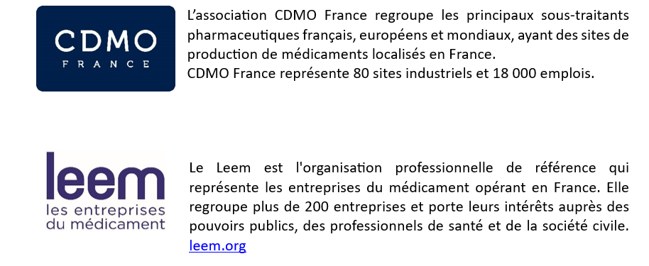 Présentation Leem CDMO