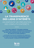 Professionnels de santé "La Transparence des liens d'intérêts