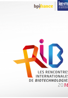 RIB 2016 : 2ème édition des Rencontres Internationales de Biotechnologies 