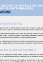 Pourquoi la vaccination est-elle un axe clé des politiques de santé publique ?