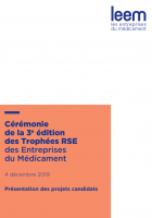 Trophées RSE 2019 des entreprises du médicament