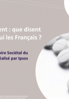 Observatoire Sociétal du médicament - IPSOS pour le Leem - 4ème édition - 2014
