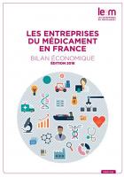 Bilan économique des Entreprises du Médicament - Edition 2018