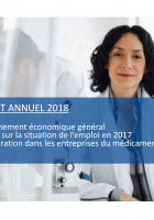 Rapport annuel 2018 sur l'emploi et la rémunération dans les entreprises du médicament
