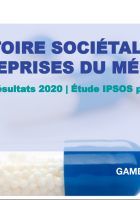 Observatoire sociétal des entreprises du médicament 2020 - Ipsos pour le Leem