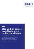 Guide investigateur