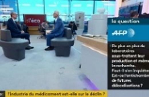 Vidéo - Interview de Patrick Errard sur franceinfo TV