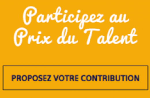 LANCEMENT DU « PRIX DU TALENT » 2019