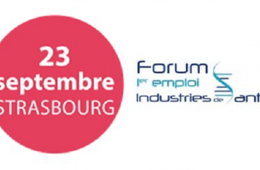 Forum 1er emploi des Industries de Santé : STRASBOURG