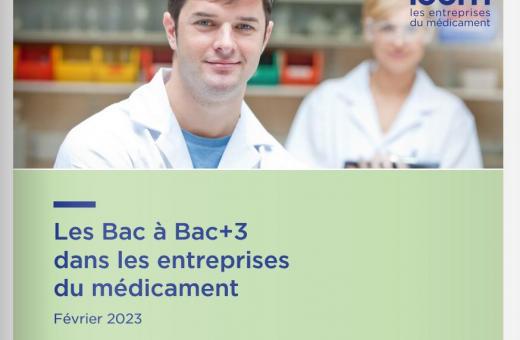 Les Bac à Bac+3 dans les entreprises du médicament