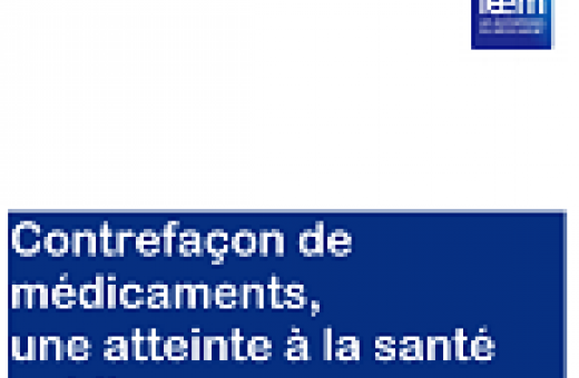 Dossier de presse - Contrefaçon de médicaments