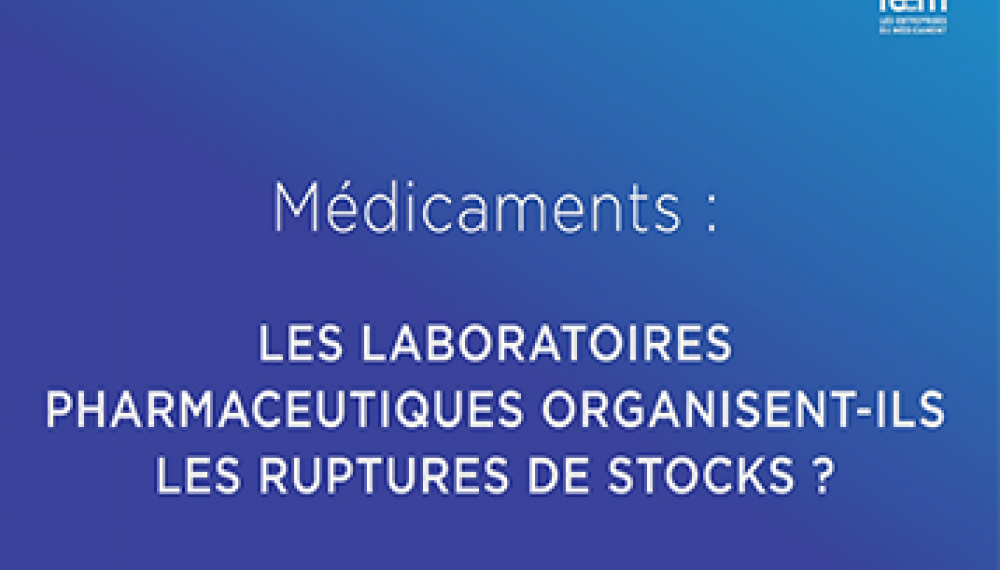 Vidéo - Les laboratoires pharmaceutiques organisent-ils les ruptures de stocks ?