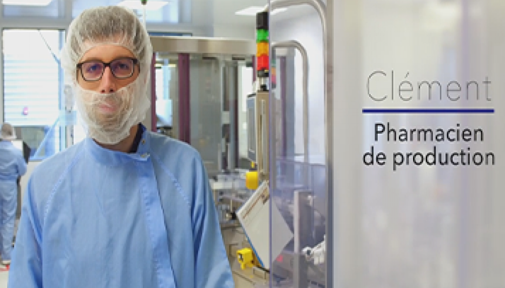 Clément, pharmacien de production