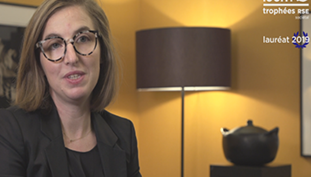 Lauréat catégorie Sociétal des Trophées RSE 2019