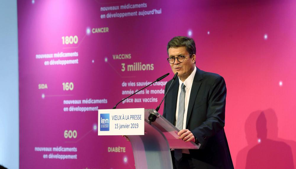Vœux du Leem à la presse, le 15/01/2019