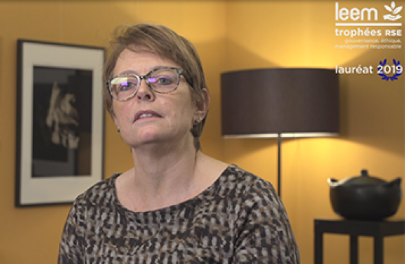 Lauréat catégorie Gouvernance, éthique et management responsable des Trophées RSE 2019