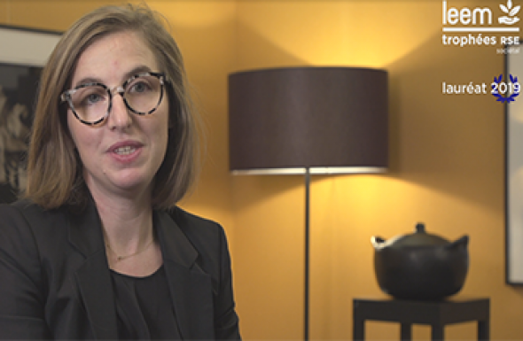 Lauréat catégorie Sociétal des Trophées RSE 2019